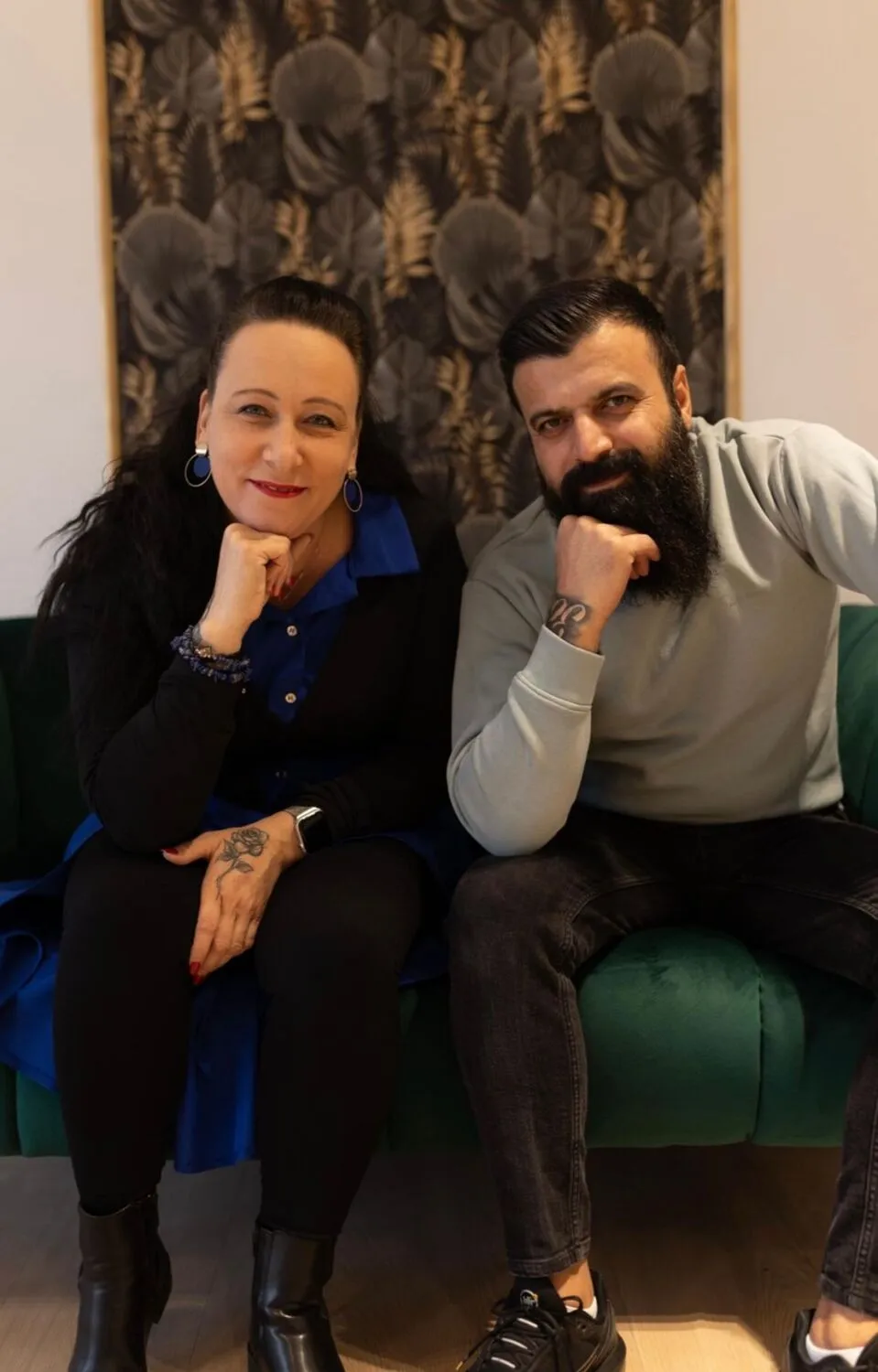 Das Team von Hasan Tattoo: Hasan und Christina